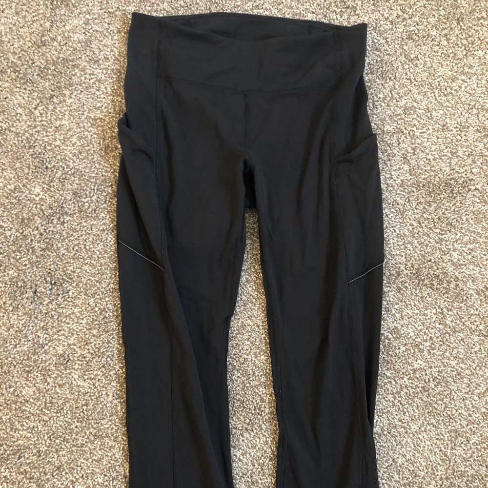 Lululemon Speed Up Cropped Leggings 21in Size 6